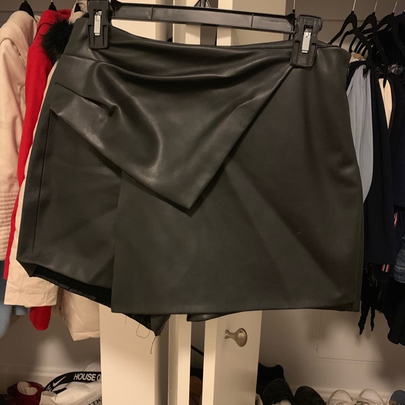 ZARA leather skort - Picture 2 of 4